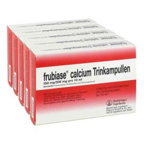 Frubiase Calcium T Trinkampullen (5X20 stk) – PZN 8100198 из Германии