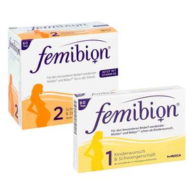 Femibion Schwangerschaft 1 und 2 (1 Pck) – PZN 8100287 из Германии