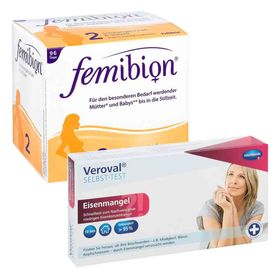 Femibion Schwangerschaft 2 & Veroval Eisenmangeltest (1 Pck) – PZN 8100380 из Германии