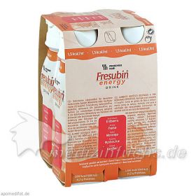 Fresubin Energy Drink Erdbeere Trinkflasche CPC, 4X200 ML – PZN 10134167 из Германии