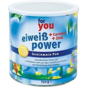 For you Eiweiß Power Pur, 750 G – PZN 10183680 из Германии