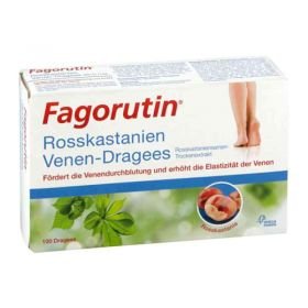 Fagorutin Rosskastanien Venen*Dragees 99mg (100 stk) – PZN 10324198 из Германии