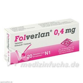 Folverlan 0.4mg, 20 ST – PZN 1032930 из Германии