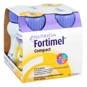 Fortimel Compact 2.4 Bananengeschmack (4X125 ml) – PZN 10743506 из Германии