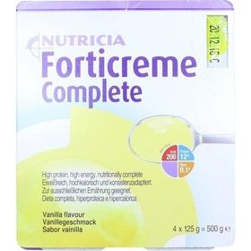 Forticreme Vanillegeschmack, 4X125 G – PZN 10743630 из Германии