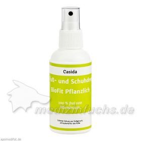 Fuß-und Schuhdeo BioFit Pflanzlich, 100 ML – PZN 10751316 из Германии