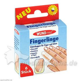Fingerlinge Schutzkappen f.Finger+Zehen, 6 ST – PZN 1114415 из Германии