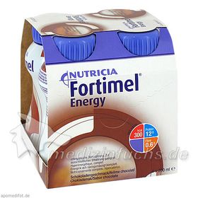 Fortimel Energy Schokoladengeschmack, 4X200 ML – PZN 1125413 из Германии