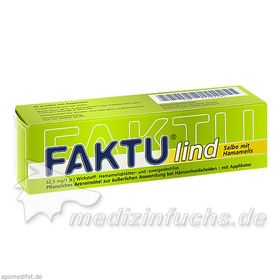 Faktu lind Salbe mit Hamamelis, 25 G – PZN 1132407 из Германии