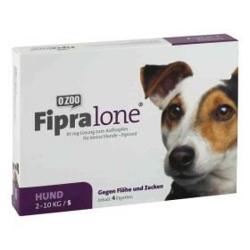 Fipralone 67 mg Lösung zur, zum auftropf.f.kleine Hunde veterinä (4 stk) – PZN 11360747 из Германии