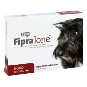 Fipralone 134 mg Lösung zur, zum auftropf.f.mit.gr.hunde vet (4 stk) – PZN 11360753 из Германии