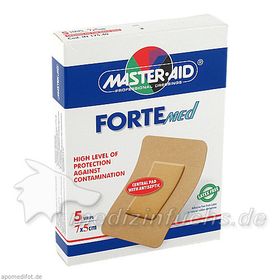 FORTE med. Wundverband 7x5cm Master Aid, 5 ST – PZN 1138491 из Германии