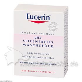 Eucerin ph5 Seifenfreies Waschstück, 100 G – PZN 5392105 из Германии