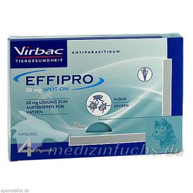 EFFIPRO 50 mg L, 4 ST – PZN 5508743 из Германии