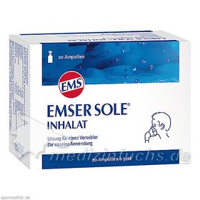 Emser Sole Inhalat, 20 ST – PZN 6150054 из Германии