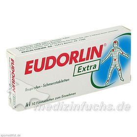 Eudorlin extra Ibuprofen-Schmerztabletten, 10 ST – PZN 6158883 из Германии