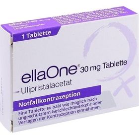 ellaone 30mg (Ulipristalacetat), 1 ST – PZN 6179483 из Германии
