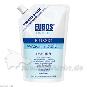 Eubos fluessig Blau Nachfuell Beutel, 400 ML – PZN 6347064 из Германии