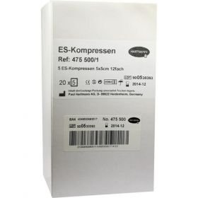 ES-Kompressen steril 5x5cm Großpackung, 20X5 ST – PZN 6453760 из Германии