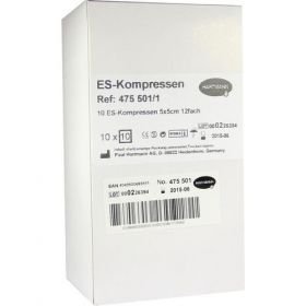 ES-Kompressen steril 5x5cm Großpackung, 10X10 ST – PZN 6453783 из Германии