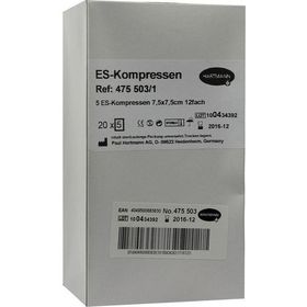 ES-Kompressen steril 7.5x7.5cm Großpackung, 20X5 ST – PZN 6453932 из Германии