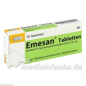 Emesan Tabletten, 10 ST – PZN 651708 из Германии