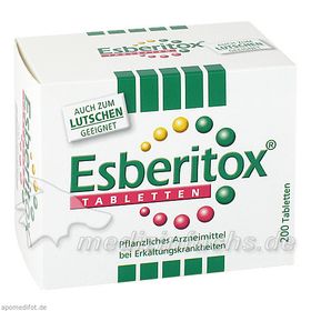 Esberitox, 200 ST – PZN 6698007 из Германии