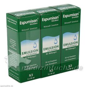 ESPUMISAN Emulsion, 3X30 ML – PZN 6890489 из Германии