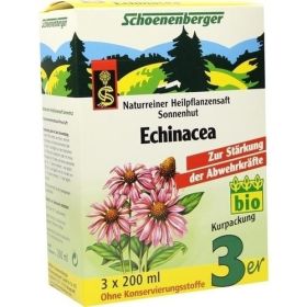 ECHINACEA SCHOENENBERGER HEILPFLANZENSÄFTE, 3X200 ML – PZN 699773 из Германии