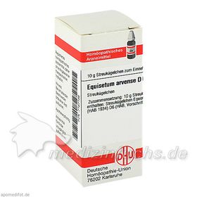 EQUISETUM ARVENSE D 6, 10 G – PZN 7167186 из Германии