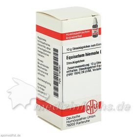 EQUISETUM HIEMALE D 6, 10 G – PZN 7167281 из Германии