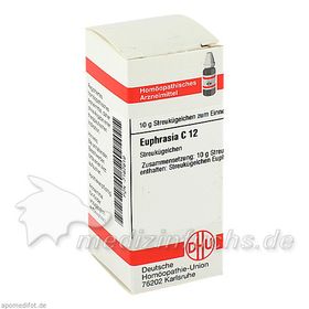 EUPHRASIA C12, 10 G – PZN 7167619 из Германии
