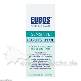 EUBOS SENSITIVE DUSCH & CREME, 200 ML – PZN 7212337 из Германии