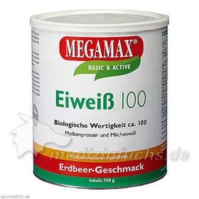 EIWEISS 100 ERDBEER MEGAMAX, 750 G – PZN 7345860 из Германии