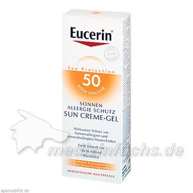 Eucerin Sun Allergie Gel 50+, 150 ML – PZN 7415483 из Германии