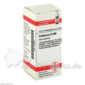 ECHINACEA (HAB) D200, 10 G – PZN 7456507 из Германии