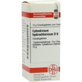 EPHEDRINUM HYDROCHLO D 6, 10 G – PZN 7456565 из Германии