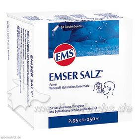 EMSER SALZ Beutel, 50 ST – PZN 7522434 из Германии