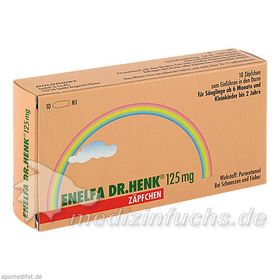 ENELFA 125mg Zäpfchen, 10 ST – PZN 7530511 из Германии
