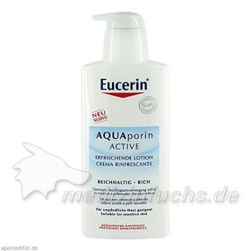 Eucerin AQUAporin ACTIVE Erfrisch.Lotion Reichhal., 400 ML – PZN 7686696 из Германии