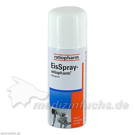 Eisspray Ratiopharm, 150 ML – PZN 81323 из Германии