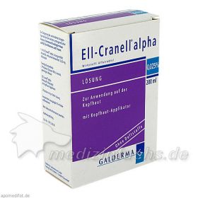 ELL-CRANELL alpha m.Kopfhaut Applikator Lösung, 200 ML – PZN 8509269 из Германии