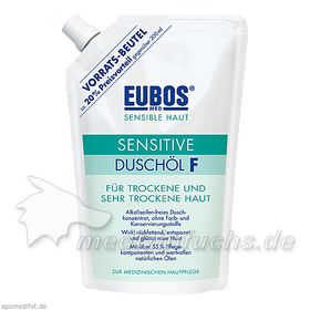 EUBOS SENSITIVE DUSCHÖL F Nachfüllbeutel, 400 ML – PZN 8652765 из Германии