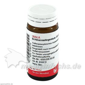 ECHINACEA/ARGENTUM, 20 G – PZN 8785710 из Германии