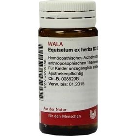 EQUISETUM EX HERBA D 3, 20 G – PZN 8785756 из Германии