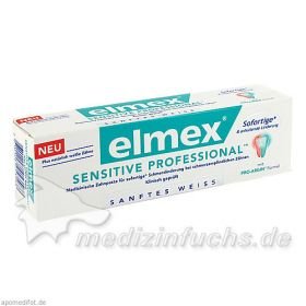 elmex SENSITIVE PROFESSIONAL plus Sanft. Zahnweiss, 75 ML – PZN 8839506 из Германии