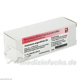 Echinacea angustifolia D6, 10 G – PZN 908231 из Германии