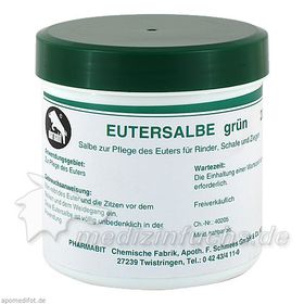 Eutersalbe grün vet, 200 G – PZN 911322 из Германии