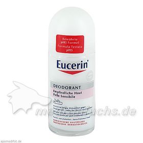 Eucerin Deodorant Roll on 24h, 50 ML – PZN 9289456 из Германии
