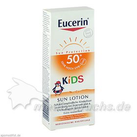 EUCERIN Sun Kids Lotion LSF 50+, 150 ML – PZN 9298449 из Германии
